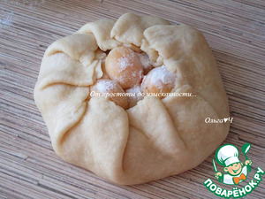 Галета с абрикосами и сливами