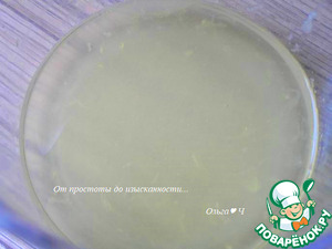 Постный шоколадно-банановый тарт с лимоном