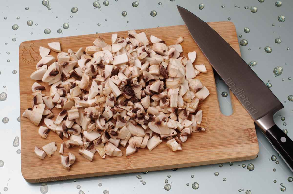 Куриные крокеты с грибами