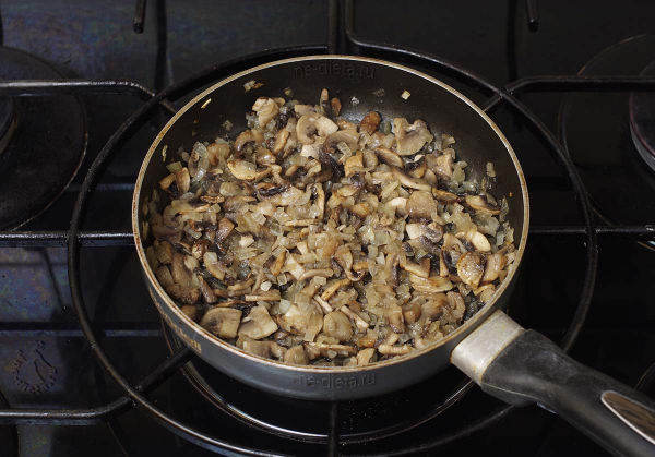 Куриные крокеты с грибами