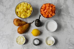 Суп-пюре с грушей Суп-пюре с грушей