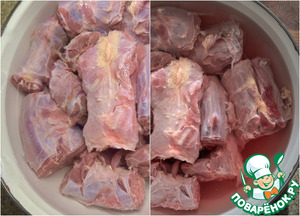 Шейное заливное. Шеи индюшачьи Шейное заливное. Шеи индюшачьи