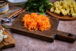 Суп с рыбными консервами Суп с рыбными консервами