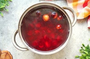 Компот из терна Компот из терна