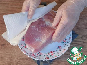 Мясная тарелка на праздничный стол