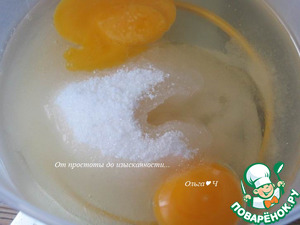 Шоколадно-творожный пирог с брусникой, миндалём Шоколадно-творожный пирог с брусникой, миндалём