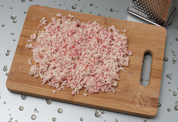 Рулет из лаваша с крабовыми палочками Рулет из лаваша с крабовыми палочками