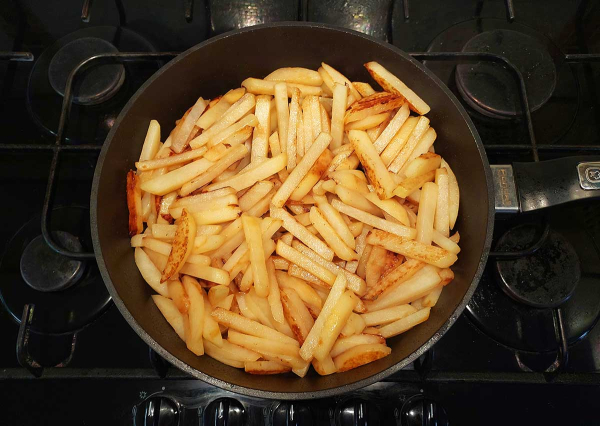 Жареная картошка с грибами