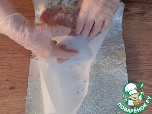 Мясная тарелка на праздничный стол