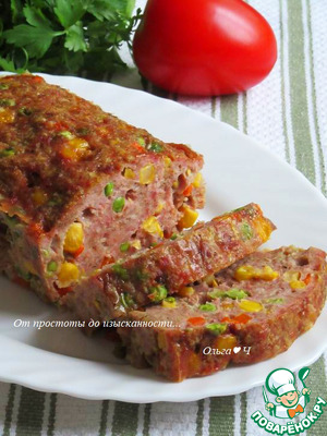 Мясной хлебец "Конфетти" Мясной хлебец "Конфетти"