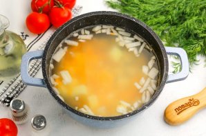 Суп из красной рыбы