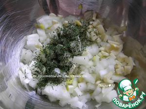 Шампиньоны с луком и чесноком