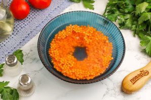 Чечевичный суп с курицей Чечевичный суп с курицей