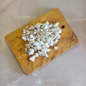 Печеночный торт с грибами Печеночный торт с грибами