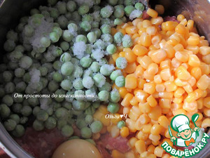 Мясной хлебец "Конфетти" Мясной хлебец "Конфетти"