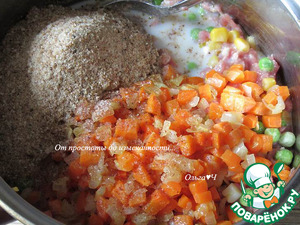 Мясной хлебец "Конфетти" Мясной хлебец "Конфетти"