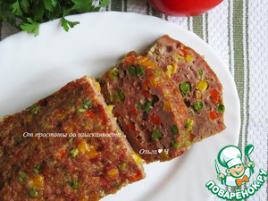 Мясной хлебец "Конфетти" Мясной хлебец "Конфетти"