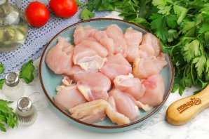 Чечевичный суп с курицей Чечевичный суп с курицей