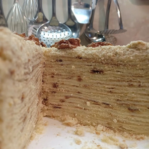 Торт «Наполеон» на сковороде Торт «Наполеон» на сковороде